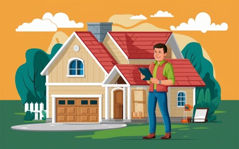 vector image of a checklist for house renovation