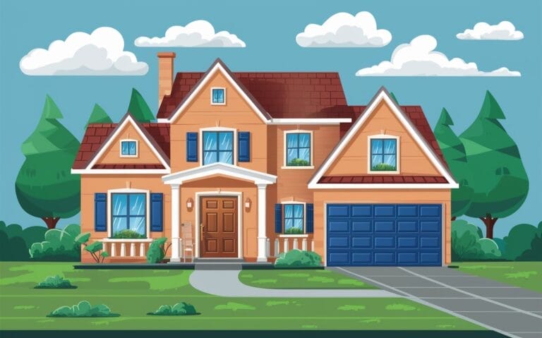 vector image of a house remodeling factors