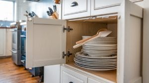 how to keep cabinet doors closed