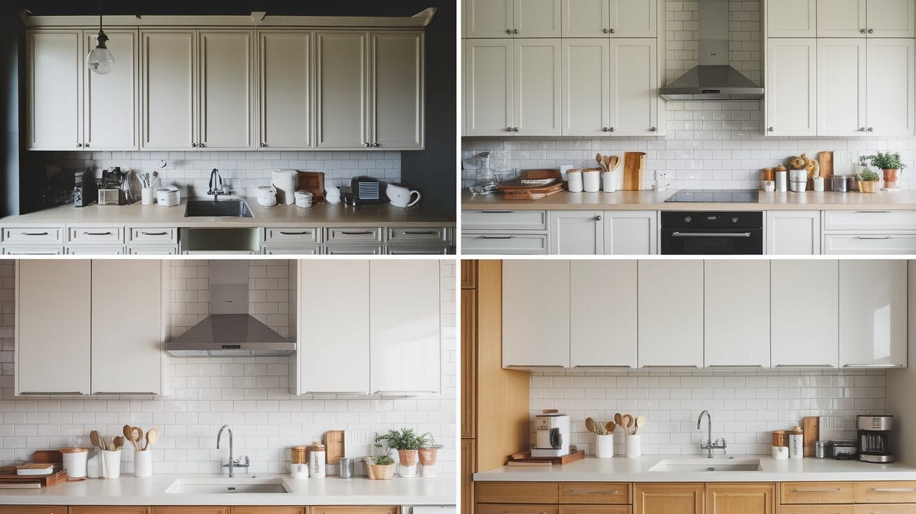 Flat Panel Kitchen Cabinets