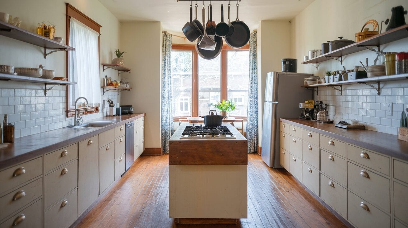 U-Shaped Kitchen Layout