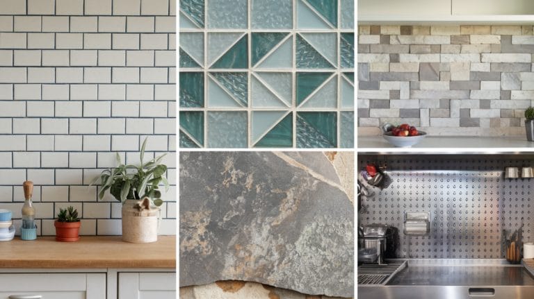 types of kitchen backsplash