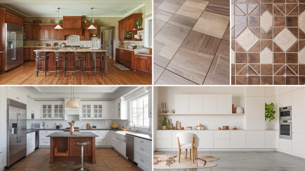 types of kitchen flooring