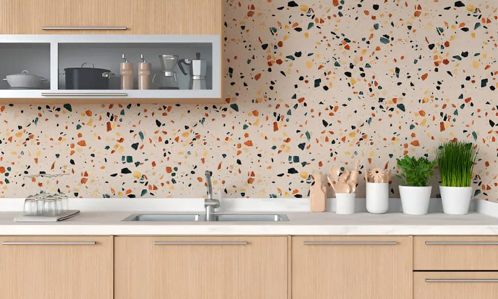 kitchen wall wallpaper